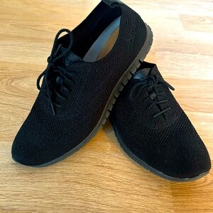 Cole Haan womens Zerogrand Stitchlite Oxford, Black 9.5